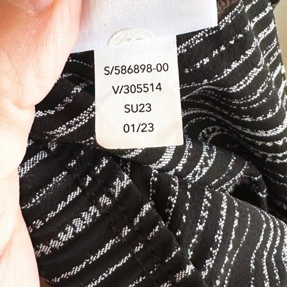 Athleta Womens Jupe Arrival Midi Skirt Size 16 Pockets Drawstring Travel Stretch - Picture 6 of 8